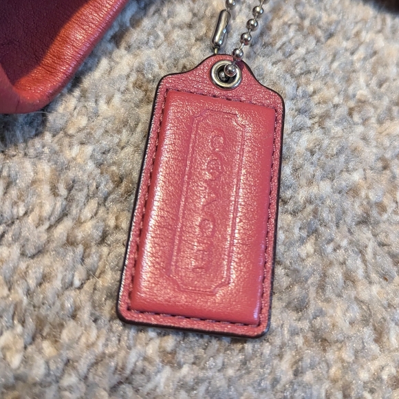 Coach Purse Ashley Dark Pink - Picture 3 of 9